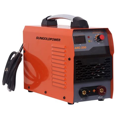 SUNGOLDPOWER 200A ARC MMA IGBT Digital Display LCD Welding Machine DC Inverter Welder 200 AMP ...