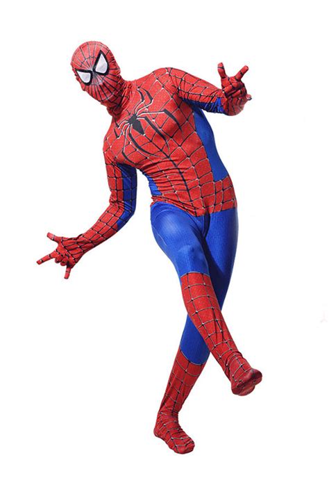 Cool Superhero Spider-Man Halloween Costumes For Mens Red - PINK QUEEN – Costumescenter