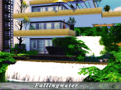 Fallingwater house by Danuta720 at TSR » Sims 4 Updates