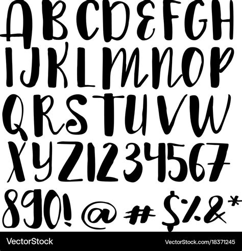 Fonts Alphabet Letters Calligraphy