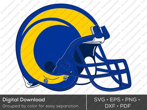 Rams Helmet SVG High School Mascot Rams PNG Football - Etsy