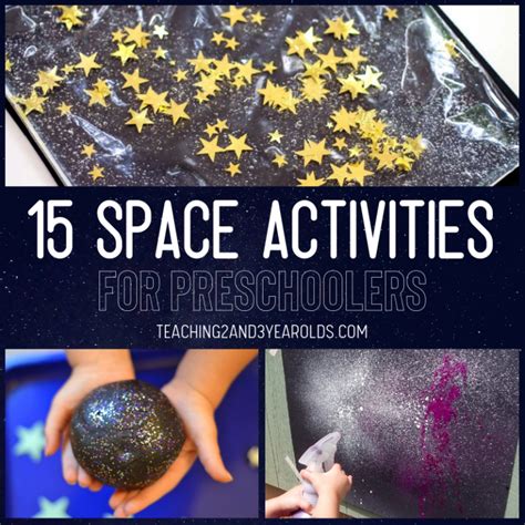 15 Amazing Preschool Space Activities