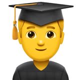 👨‍🎓 étudiant - Emoji Signification