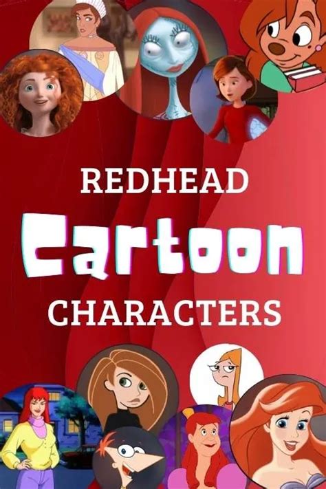 100+ Popular Red Hair Characters | Featured Animation