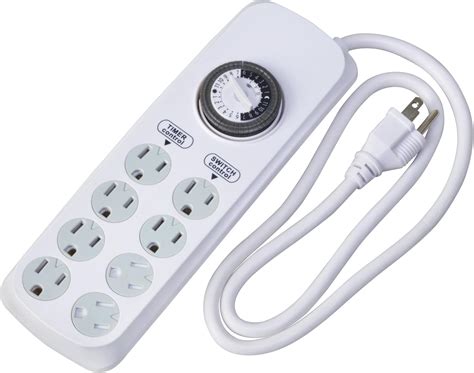 Woods 22575WD 8-Outlet Power Strip with Indoor Mechanical Timer, Power Strips - Amazon Canada