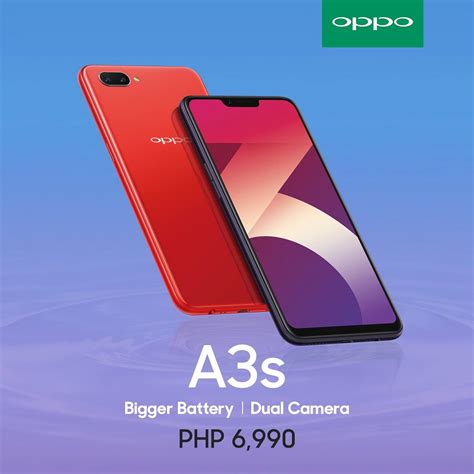 Oppo A3s specs, faq, comparisons