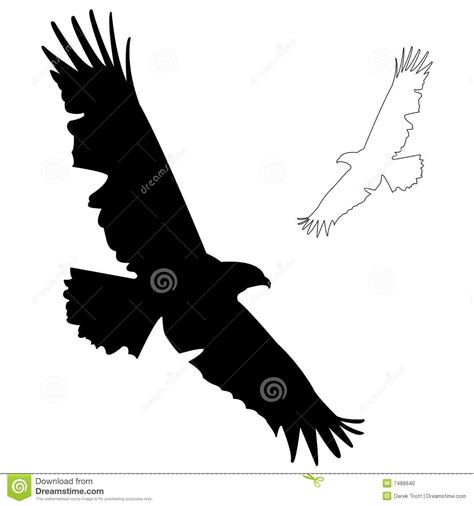 Flying Hawk Silhouette Eagle silhouette | Hawk silhouette, Hawk tattoo, Eagle silhouette