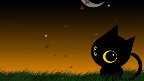 Halloween Black Cats Wallpapers - Wallpaper Cave