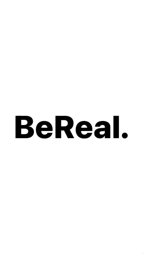 BeReal white app icon | App icon, App, Icon