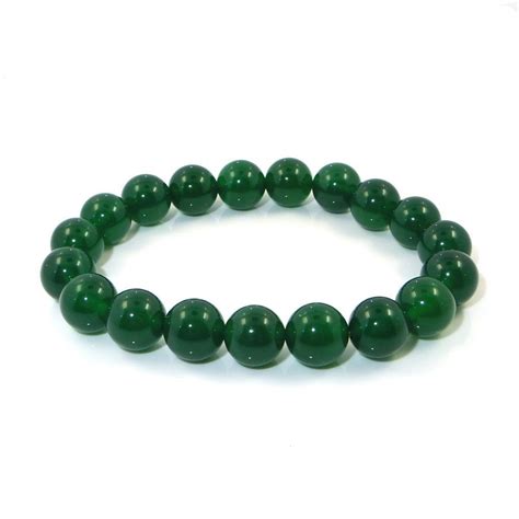 green agate bracelet, This is gift from Natural, to live a balanced life and live for the now ...