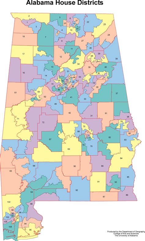 Alabama Maps - Politics