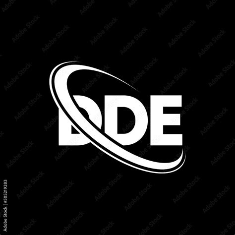 DDE logo. DDE letter. DDE letter logo design. Initials DDE logo linked ...