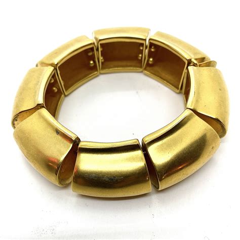 Robert Lee MorrisGold Plated Segmented Bowl Bracelet | Robert Lee ...