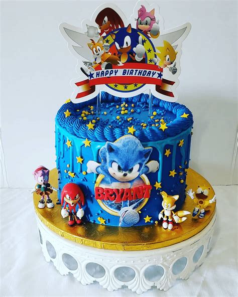 Sonic Cake Design Images (Sonic Birthday Cake Ideas) | Sonic birthday ...