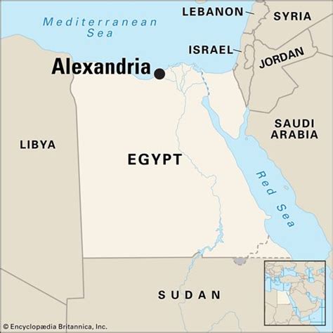 Alexandria Egypt: Where on Map, History, and Facts