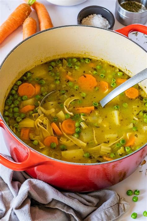 Spring Vegetable Soup Recipe - Happy Foods Tube