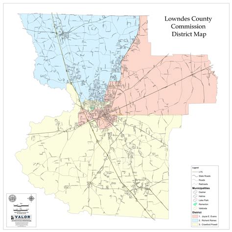 6300×6300 All three original districts, in Districts 1,2,3, by VALOR ...