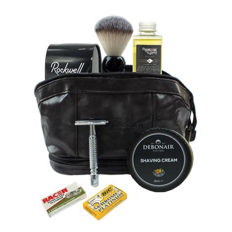 premium men's shaving kit by the personal barber | notonthehighstreet.com