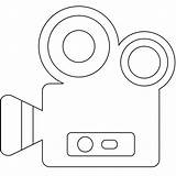 Movie Camera Emoji coloring Page  ColouringPages sketch template