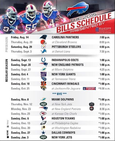 2024 Buffalo Bills Schedule - Venus Jeannine