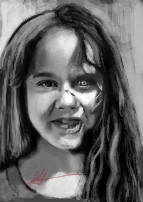 Regan Exorcist digital Painting #horror #Exorcist #draw #Paint #Pazuzu Drawing Faces, Drawings ...