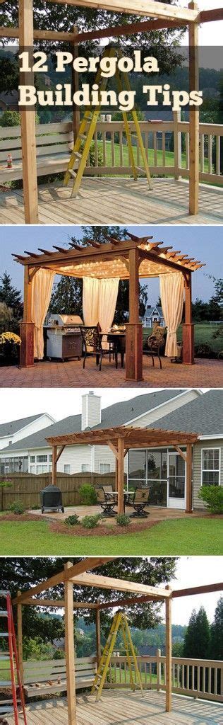 Pergola Building Tips To Save Money-Outdoor Living-blessmyweeds.com | Pergola, Diy pergola, Backyard