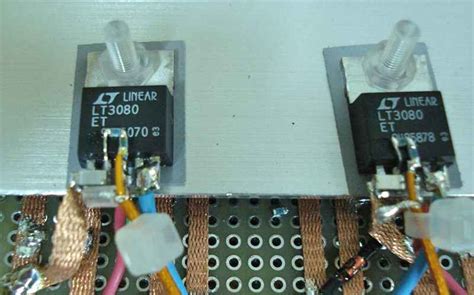 LT3080 Ultra Low Noise Dual Power Supply: アナログ回路のおもちゃ箱