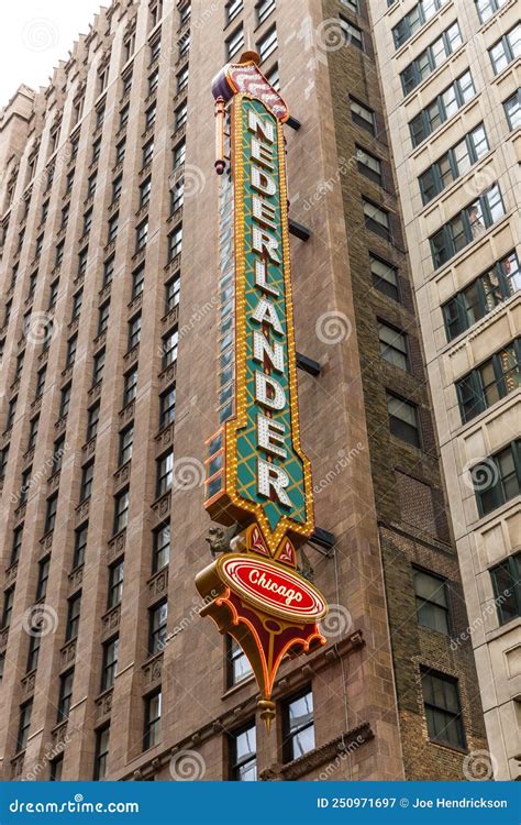 James M. Nederlander Theater in Chicago, IL. Editorial Photography ...