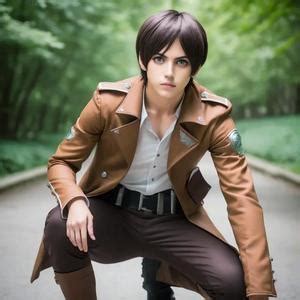 Eren Yeager Cosplay. Face Swap. Insert Your Face ID:843577