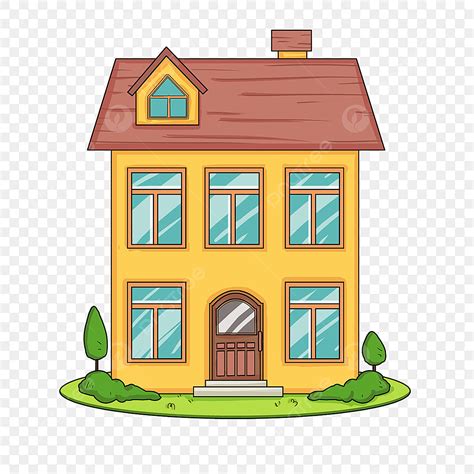 Nice House Clipart Cartoon