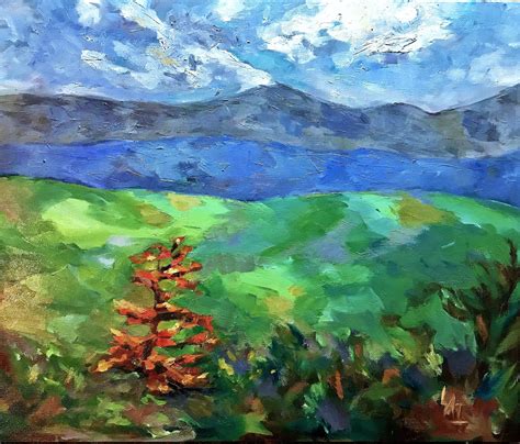 Lots of new additions on my #etsy shop, including this: Blue Ridge Mountains Painting. Original ...