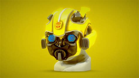 Transformers - Bumblebee (Head Figure) - 3D model by Artazama [e1304ff ...