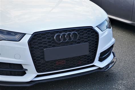 Audi RS6 Style Grille for Audi A6 C7 - RED POWER MOTORSPORT