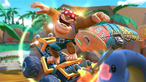 Funky And Dixie Kong Have Both Joined Mario Kart Tour - GameSpot