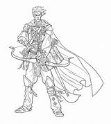 Bard Coloring Pages sketch template