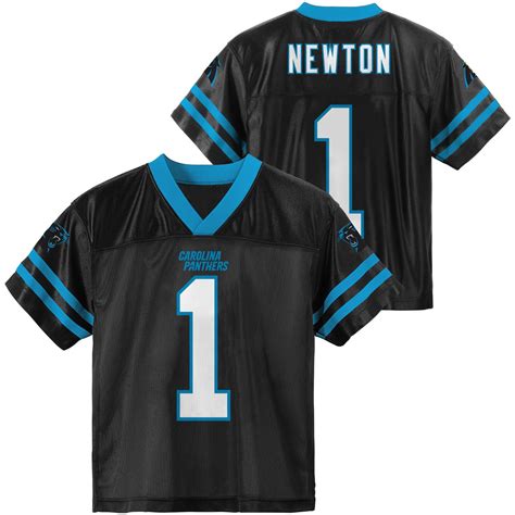 NFL, Player: C Newton, Carolina Panthers, YOUTH Player Jersey, Size 4 ...