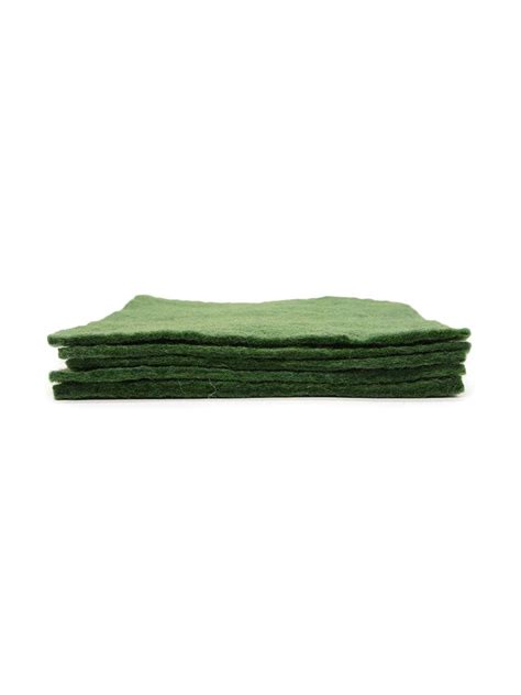 Forest Green Felt Sheets - Woollyfelt