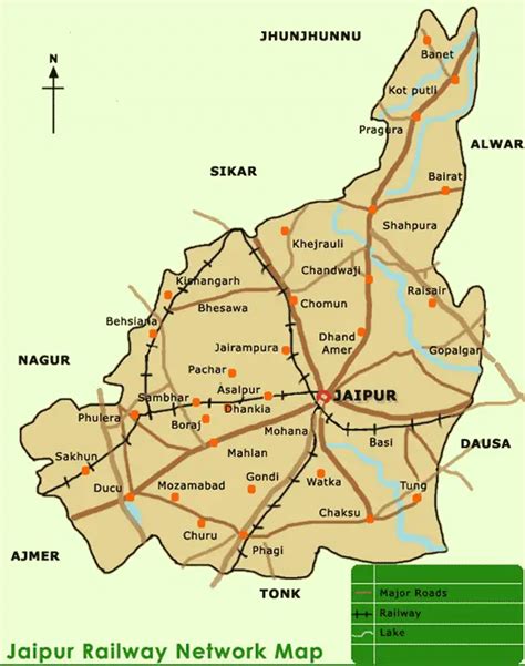 City Map of Jaipur • Mapsof.net