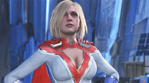 Injustice 2: Power Girl Vs All Characters | All Intro/Interaction ...