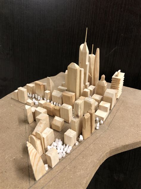 My little wooden city project : r/architecture