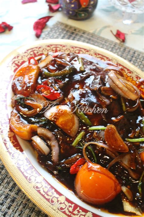 Masak Kicap Bijan Ikan Bawal Putih - Azie Kitchen