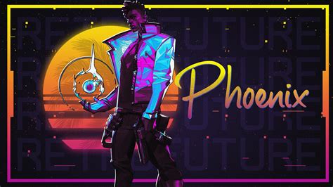 1920x1080 Resolution Phoenix Valorant Neon Art 1080P Laptop Full HD ...