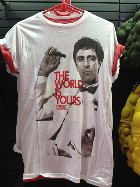 Scarface t-shirt | T shirt diy, Hoodie design, Cool t shirts