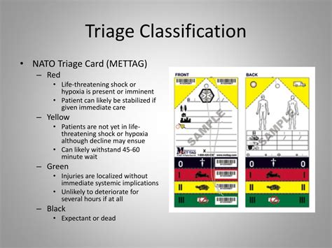 Triage Color Code System