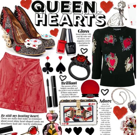 Queen of hearts Outfit | ShopLook | Disney style, Lip colors, Outfits