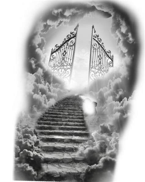 Realistic Stairway To Heaven Drawing