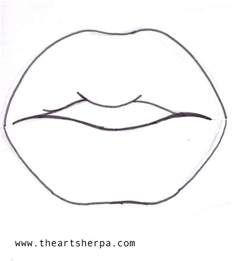 Lip traceable for the Art sherpa #lisafrankinspired Collaboration www.theartsherpa.com | The art ...