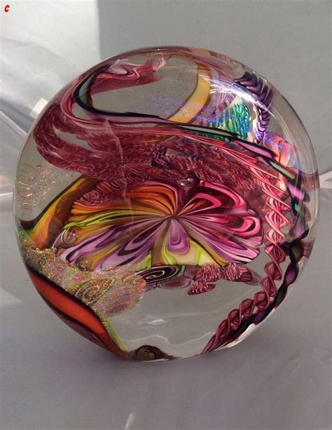 Hand Blown Glass Sculpture by James Nowak Sold approx £270 Chihuly, Crystal Figurines, Glass ...