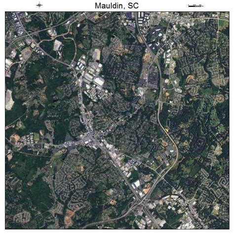 Aerial Photography Map of Mauldin, SC South Carolina