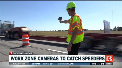 Indiana road work zones might include speed enforcement cameras | wthr.com